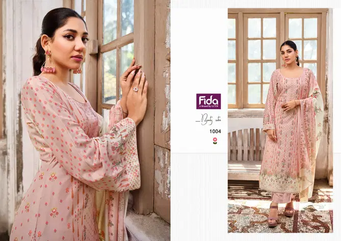 Ruhi By Fida Digital Printed Karachi Cotton Dress Material Wholesale Market In Surat